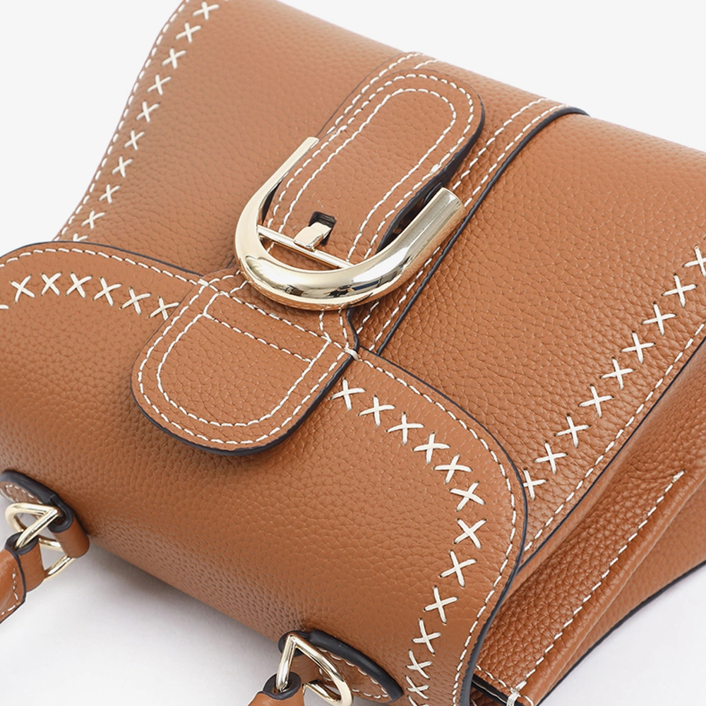 Lady High Quality Genuine Leather Hand Bag